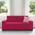 vidaXL Dvosed vinsko rdeč 180x77x82 cm žamet
