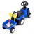 ECO TOYS Traktor sa prikolicom Plavi