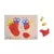 TOOKY TOY  Igračka drvene puzzle uklopi stopala TKG029