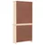 Visoka komoda ALTA 77 x 35 x 165 cm od masivne borovine