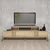 Hanah Home TV komoda Eylul, 168x39x51 cm, Hrast