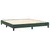 Vidaxl Box spring postelja z vzmetnico temno zelena 180x200 cm žamet