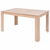VIDAXL blagovaonski stol i stolice (7 kom) od umjetne kože, boja hrasta i smeđa