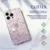 Torbica Glitter za iPhone 15 6.1 ljubicasta