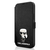 Maska na preklop Karl Lagerfeld Flip Saffiano iPhone 12/12 Pro (6.1) crni