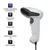 Qoltec 1D čitalnik črtne kode | CCD matrika | USB | bela