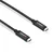 Lindy 43308 USB kabel USB 3.2 Gen 2 (3.1 Gen 2) 5 m USB C črne barve