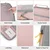 INF Komplet 3 potovalnih kock za pakiranje Pink, (21755850)
