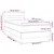 Vidaxl Box spring postelja z vzmetnico temno siva 90x200 cm blago