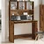 Radni stol s policama boja drva 102x45x148 cm konstruirano drvo