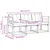 Set vanjskih sofa s jastukom 3 pcs Bijela i bež
