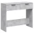 The Living Store The Living Store Konzolna mizica betonsko siva 90x36x75 cm konstruiran les - Konzolna Mizica, (21662489)