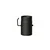 Dimna cev z loputo 120mm/250 t.1,5mm BLACK