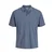 JJ Rebel Muška polo majica 12271166, Sivo-teget