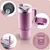 Berdsen Termo lonček s slamico 1180 ml roza J-378802
