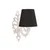 Opviq Zidna lampa Lily Coral, 15x10x13cm, IP20, Crno-bela