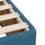 Vidaxl Box spring postelja z vzmetnico modra 90x200 cm žamet
