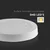 LED stropno svetlo LED/6W/230V 6500K O 12 cm belo