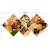 Wallity Slika 4MDF11484562, 60x115 cm, 4 dela