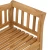 klupa Smeđa 120 x 53,5 x 85 cm Masivni teakov drvo