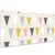 Decormat Podloga za pisalno mizo Triangular pattern 100x50 cm
