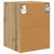 Vidaxl Viseča omarica Umetni hrast 30 x 29,5 x 40 cm Konstruiran les