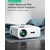 BLITZWOLF LED projektor BW-V5 (1080p, HDMI, USB, AV), bel