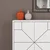 Hanah Home Komoda Dune 123x62,4x35cm Bela