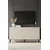 Hanah Home komoda Didema 150, 150 cm, bela / travertin