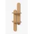 HANAH HOME Zidna polica Artmtkwll4 Oak