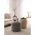 Lessentiel Maison Tabure 40x40x40cm, Sivo