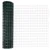 Vidaxl Evropska ograja Zelena 1 x 25m PVC prevlečen železo