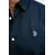 U.S. Polo Assn. srajca moška z bombažem LINEN BLEND LS