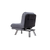 Atelier del Sofa Fotelja Misa 110x70cm Siva