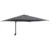Vrtni suncobran S LED lampica Antracit 248,5 x 247,5 x 160 cm