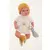 Antonio Juan 33113 NICO - realistična beba s tijelom od tkanine - 40 cm