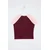 Trendyol Curve Ženska majica Tbbss23Bf00014, Bordo