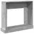 Okvir za kamin boja betona 100x30x87,5 cm od konstruiranog drva