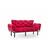 ATELIER DEL SOFA Sofa trosed Nitta Triple Maroon