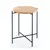 Hanah Home Klub sto 46x56x46cm Crno-Bež