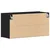 TV ormarić crni hrast 80x30x41 cm inženjerski drvo