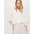 MANGO Bluza Basic off-bela