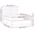 Vidaxl Box spring postelja z vzmetnico LED roza 80x200 cm žamet