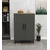 Hanah Home višenamenski ormarić 3 Raf 2 Kapak, 65 cm, antracit / atlantski bor