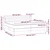 shumee Box spring postelja z vzmetnico krem 200x200 cm blago