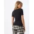 VERO MODA Majica PANDA, črna