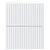 vidaXL Stenski nočni omarici s predalom 2 pcs Bela 33 x 34,5 x 40 cm