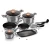 BERLINGERHAUS Titanium set posode za kuhanje 12+2 kosi Moonlight Edition BH-6021