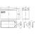 NPP NP12V-7.5Ah, AGM Baterija za UPS C20=7.5AH, T1, 151x65x94x100