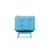 Atelier del Sofa Fotelja Misa 88x90x105cm Tirkizna